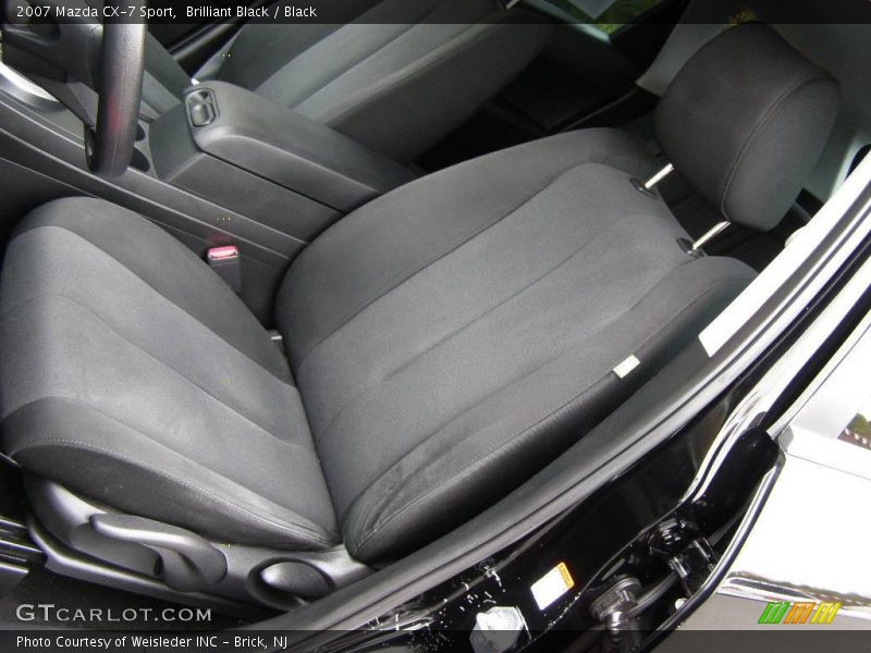 Brilliant Black / Black 2007 Mazda CX-7 Sport