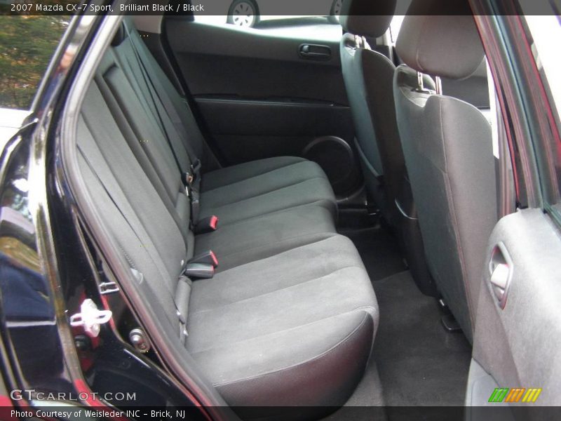 Brilliant Black / Black 2007 Mazda CX-7 Sport
