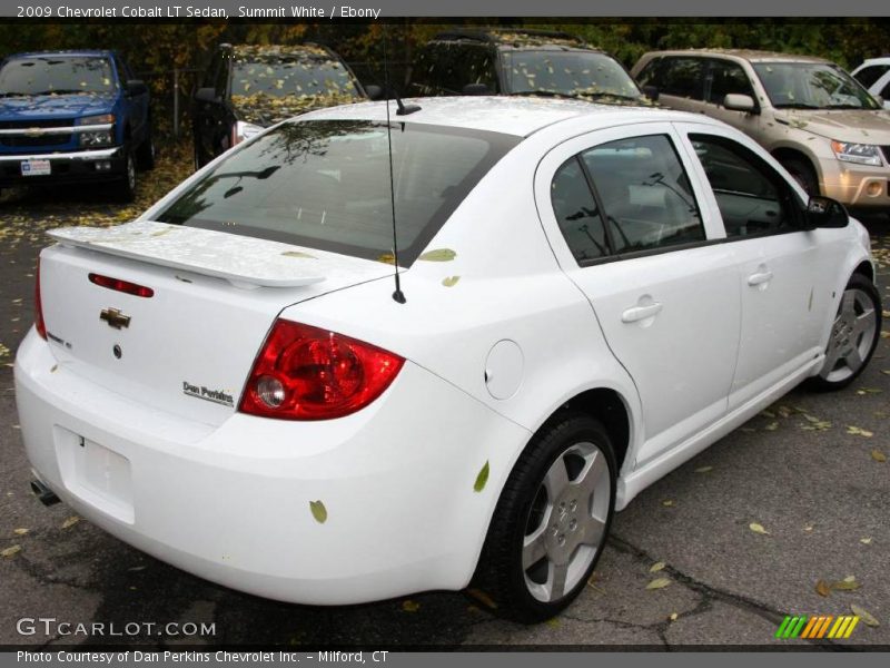 Summit White / Ebony 2009 Chevrolet Cobalt LT Sedan