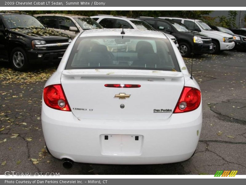 Summit White / Ebony 2009 Chevrolet Cobalt LT Sedan