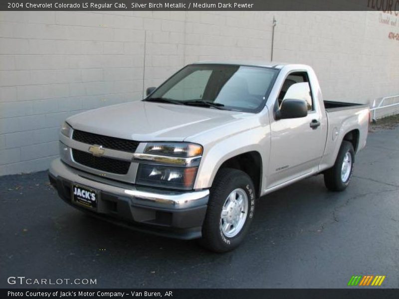 Silver Birch Metallic / Medium Dark Pewter 2004 Chevrolet Colorado LS Regular Cab