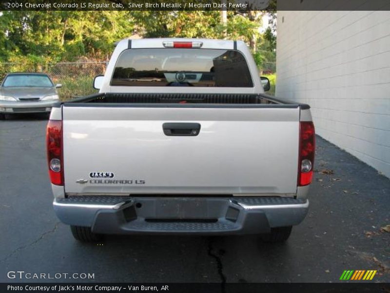 Silver Birch Metallic / Medium Dark Pewter 2004 Chevrolet Colorado LS Regular Cab