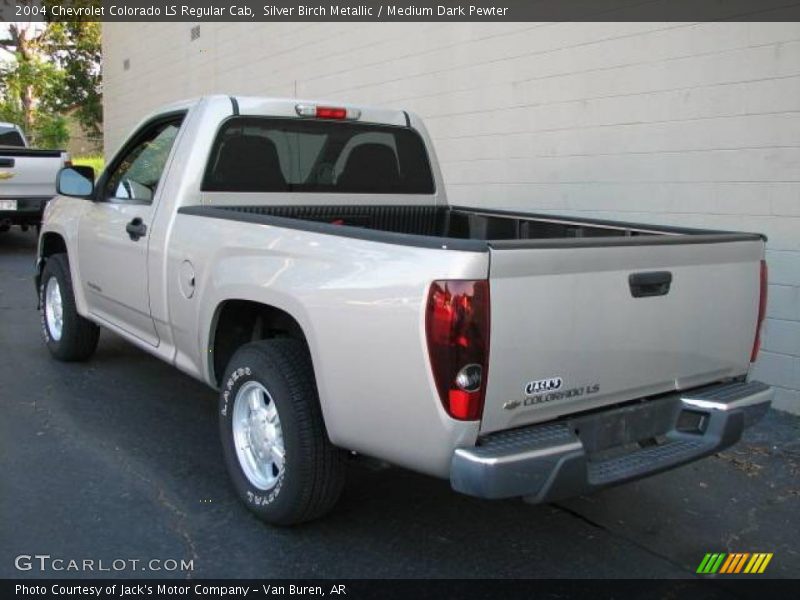 Silver Birch Metallic / Medium Dark Pewter 2004 Chevrolet Colorado LS Regular Cab