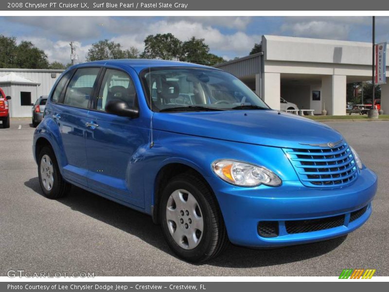 Surf Blue Pearl / Pastel Slate Gray 2008 Chrysler PT Cruiser LX
