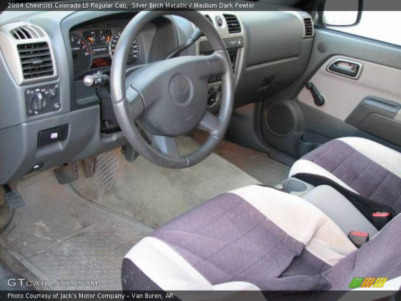 Silver Birch Metallic / Medium Dark Pewter 2004 Chevrolet Colorado LS Regular Cab