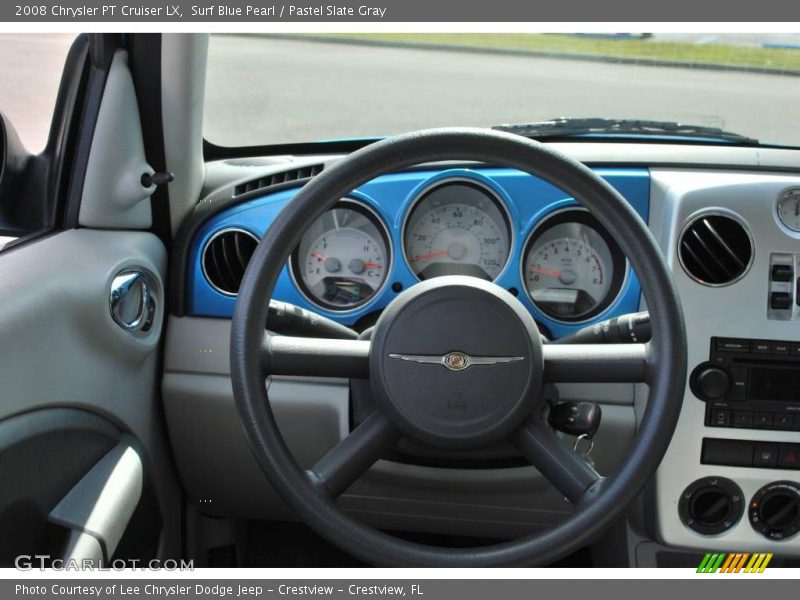 Surf Blue Pearl / Pastel Slate Gray 2008 Chrysler PT Cruiser LX
