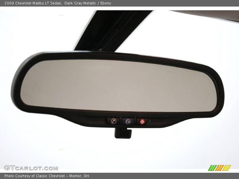 Dark Gray Metallic / Ebony 2009 Chevrolet Malibu LT Sedan