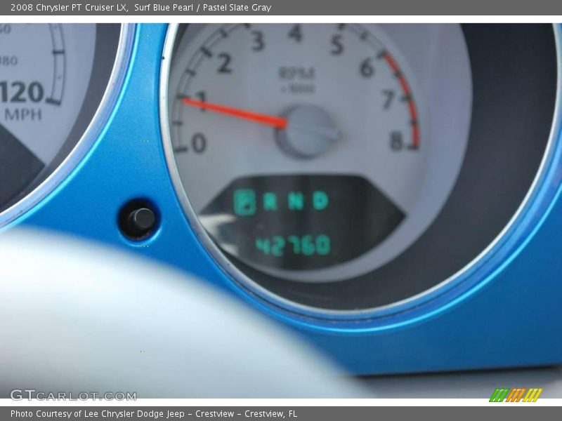 Surf Blue Pearl / Pastel Slate Gray 2008 Chrysler PT Cruiser LX