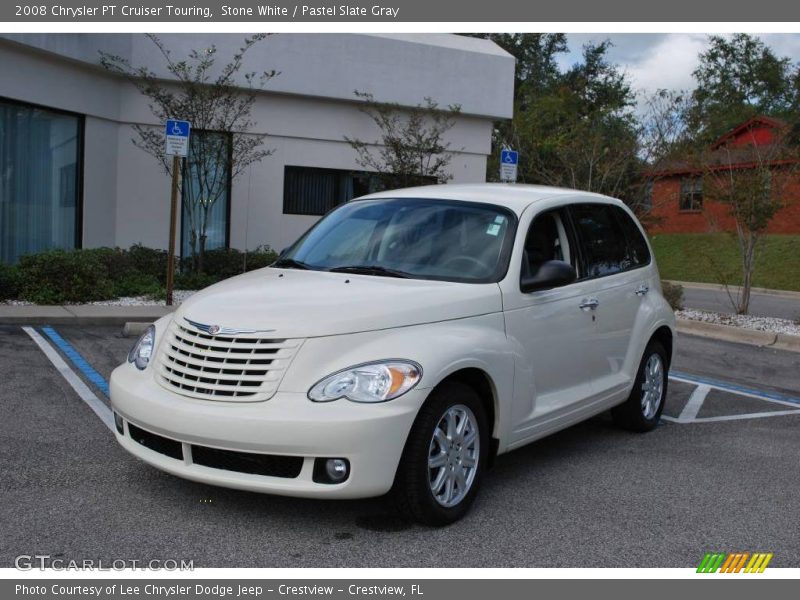 Stone White / Pastel Slate Gray 2008 Chrysler PT Cruiser Touring