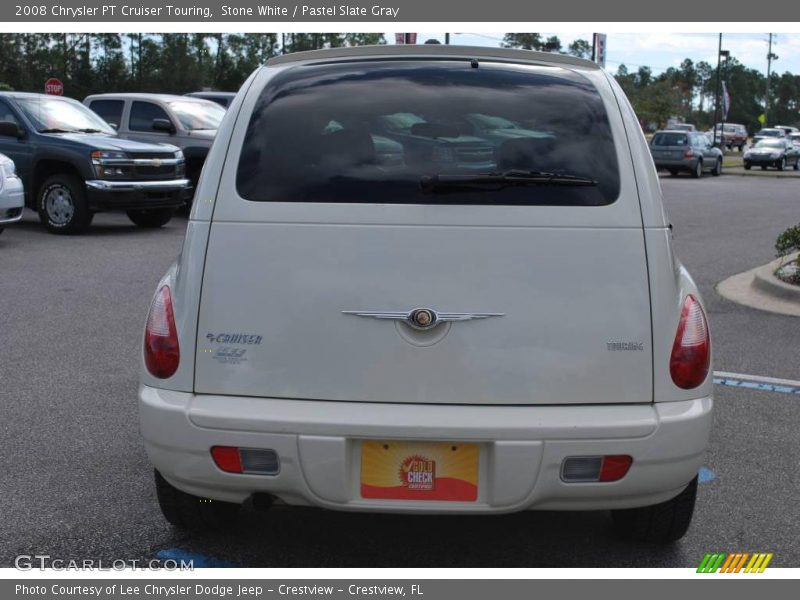 Stone White / Pastel Slate Gray 2008 Chrysler PT Cruiser Touring