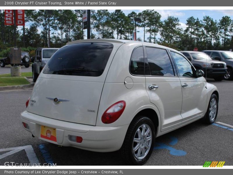 Stone White / Pastel Slate Gray 2008 Chrysler PT Cruiser Touring