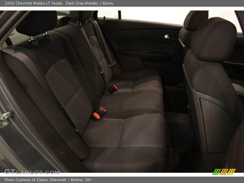 Dark Gray Metallic / Ebony 2009 Chevrolet Malibu LT Sedan