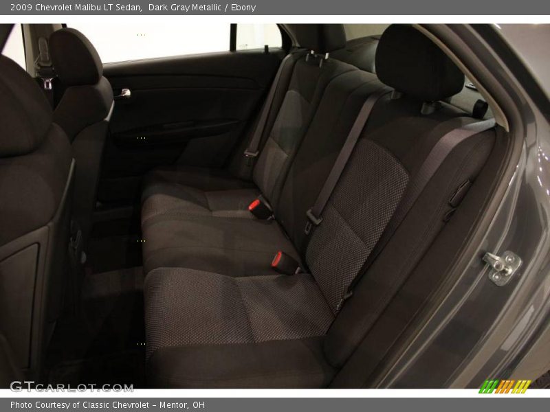 Dark Gray Metallic / Ebony 2009 Chevrolet Malibu LT Sedan