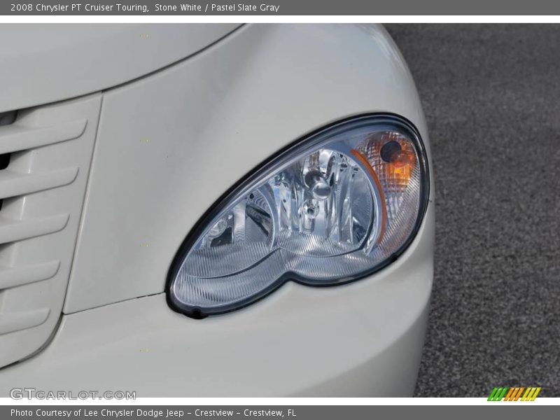 Stone White / Pastel Slate Gray 2008 Chrysler PT Cruiser Touring