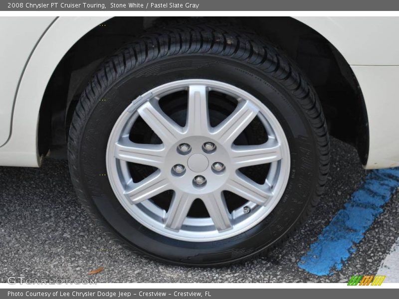 Stone White / Pastel Slate Gray 2008 Chrysler PT Cruiser Touring