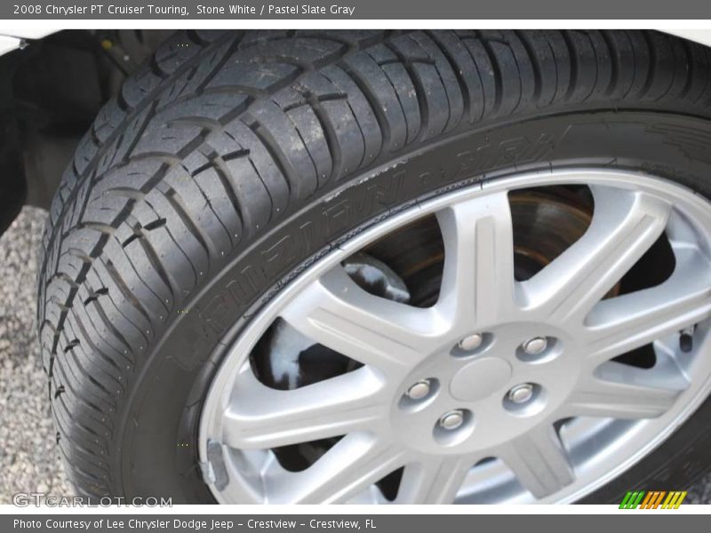Stone White / Pastel Slate Gray 2008 Chrysler PT Cruiser Touring