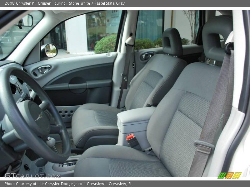 Stone White / Pastel Slate Gray 2008 Chrysler PT Cruiser Touring