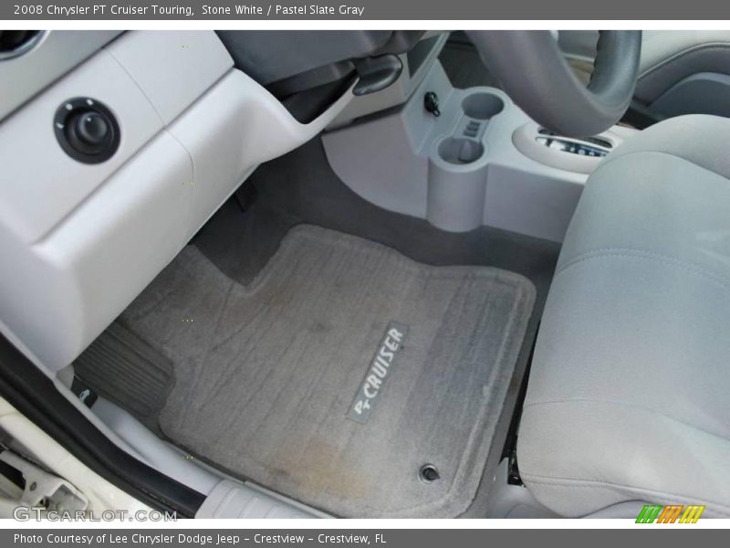 Stone White / Pastel Slate Gray 2008 Chrysler PT Cruiser Touring