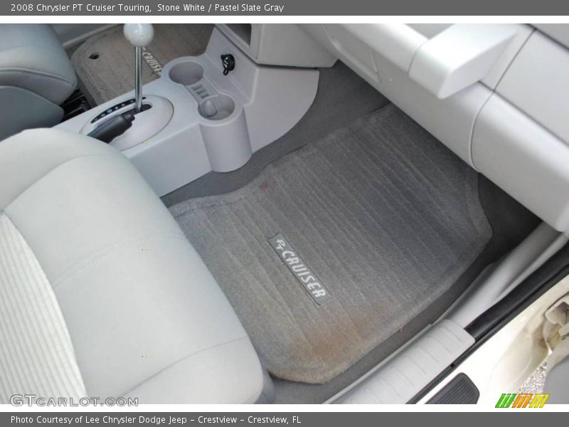 Stone White / Pastel Slate Gray 2008 Chrysler PT Cruiser Touring