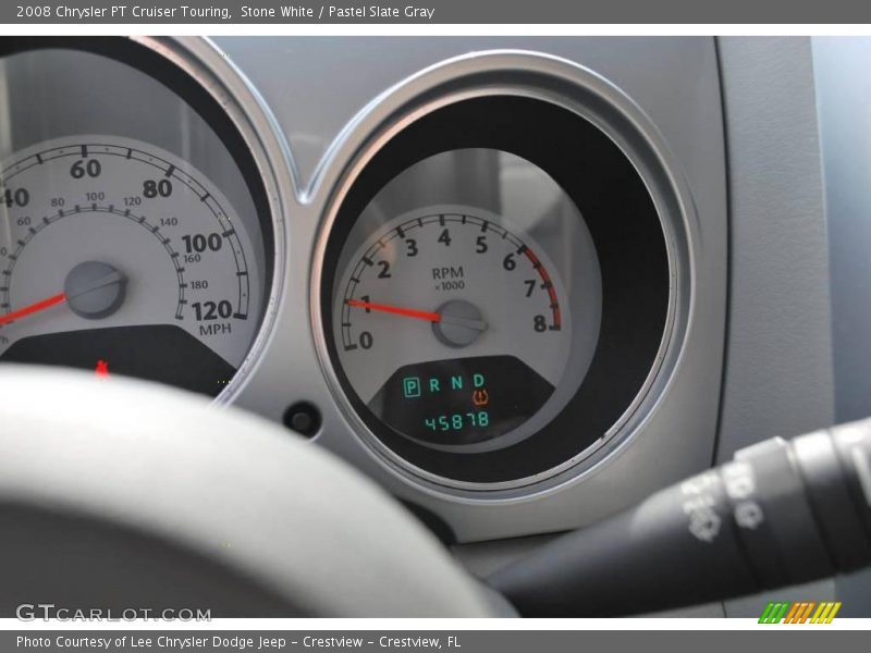 Stone White / Pastel Slate Gray 2008 Chrysler PT Cruiser Touring
