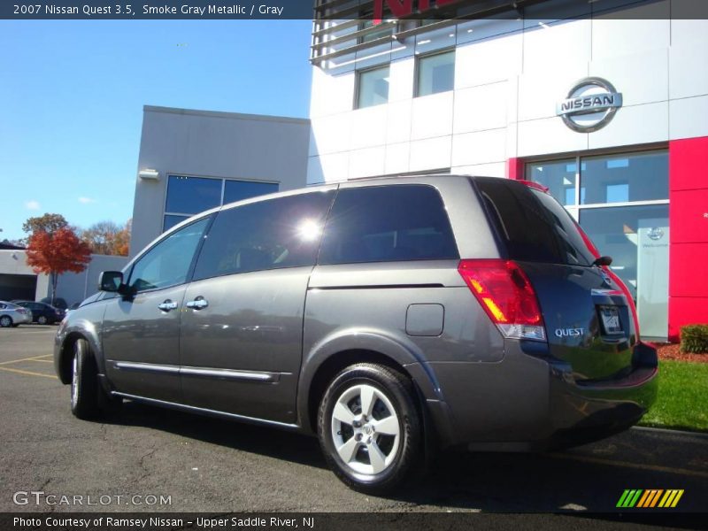 Smoke Gray Metallic / Gray 2007 Nissan Quest 3.5