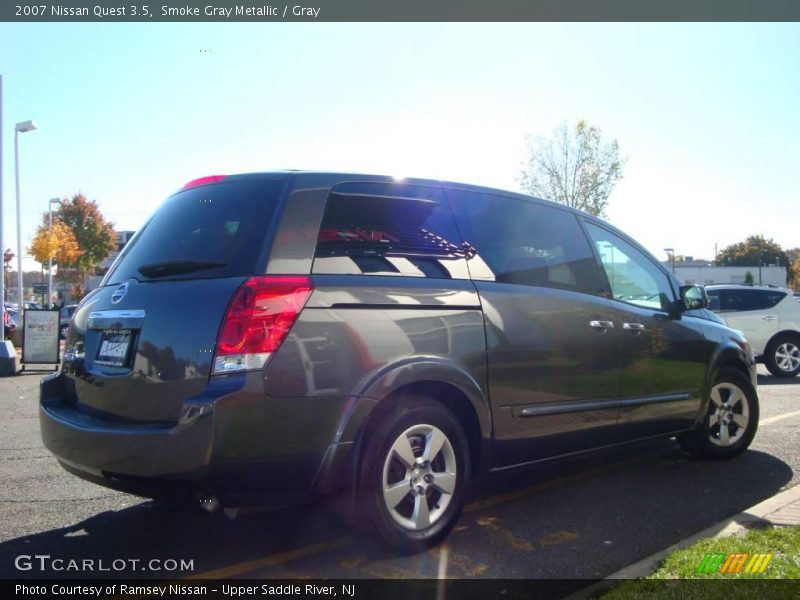 Smoke Gray Metallic / Gray 2007 Nissan Quest 3.5