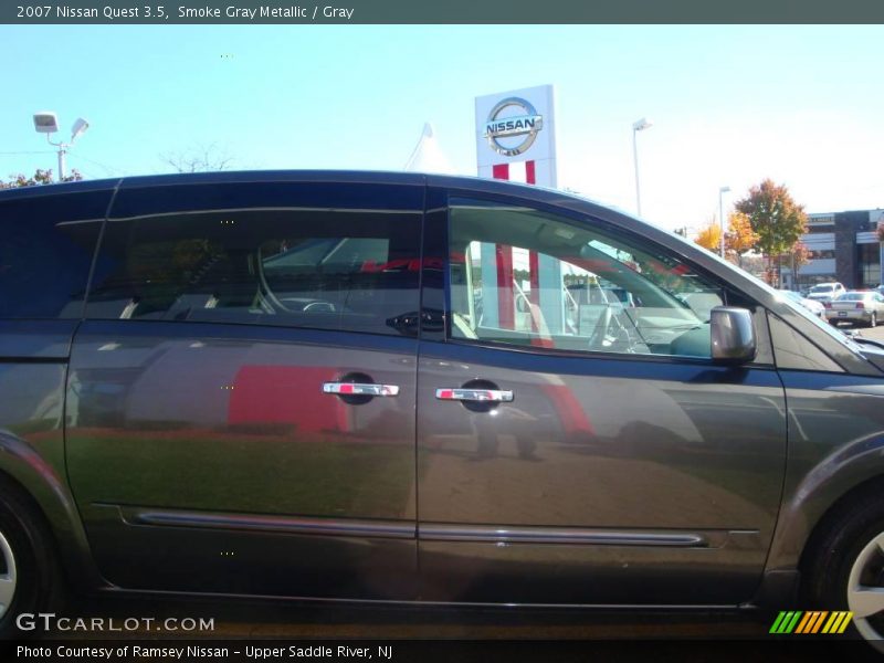 Smoke Gray Metallic / Gray 2007 Nissan Quest 3.5