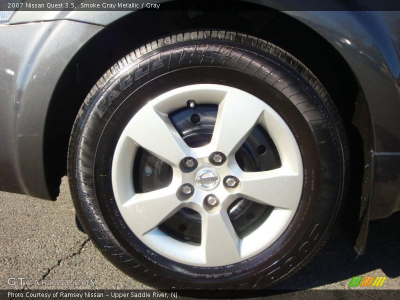 Smoke Gray Metallic / Gray 2007 Nissan Quest 3.5