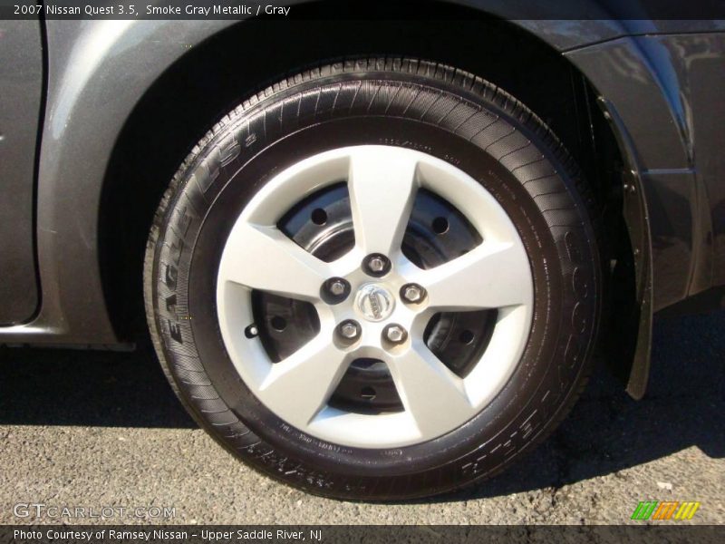 Smoke Gray Metallic / Gray 2007 Nissan Quest 3.5