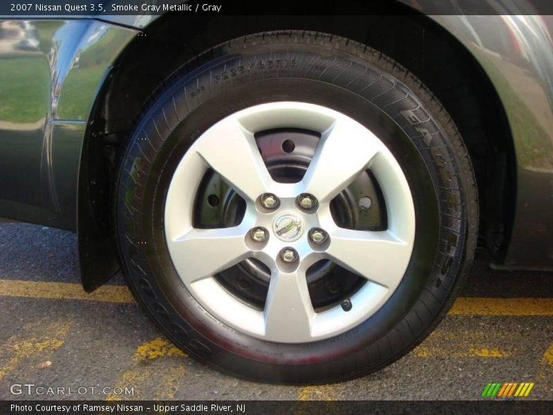 Smoke Gray Metallic / Gray 2007 Nissan Quest 3.5