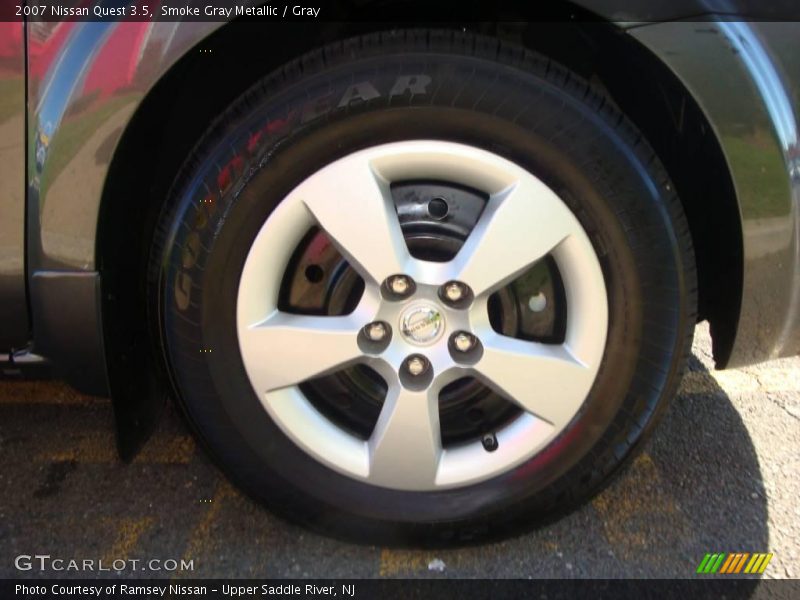 Smoke Gray Metallic / Gray 2007 Nissan Quest 3.5