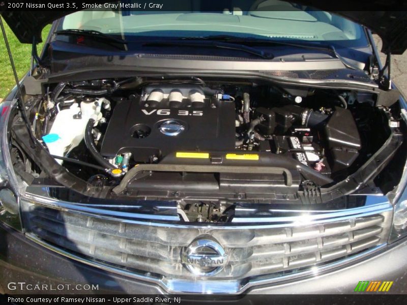 Smoke Gray Metallic / Gray 2007 Nissan Quest 3.5