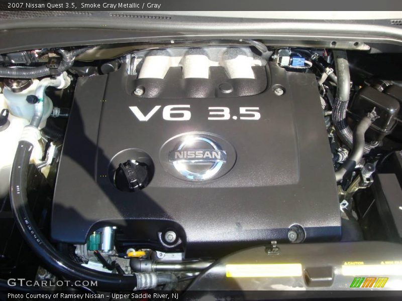 Smoke Gray Metallic / Gray 2007 Nissan Quest 3.5