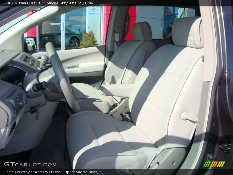 Smoke Gray Metallic / Gray 2007 Nissan Quest 3.5