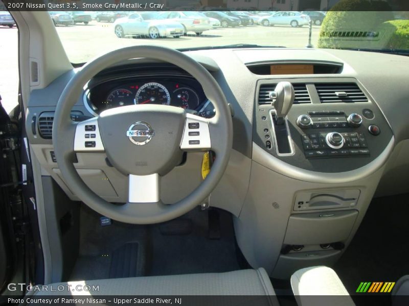 Smoke Gray Metallic / Gray 2007 Nissan Quest 3.5