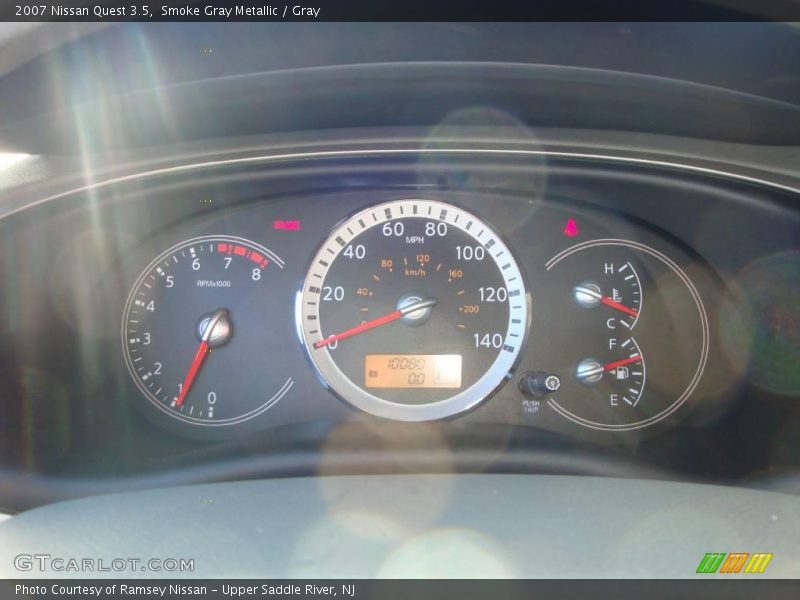 Smoke Gray Metallic / Gray 2007 Nissan Quest 3.5