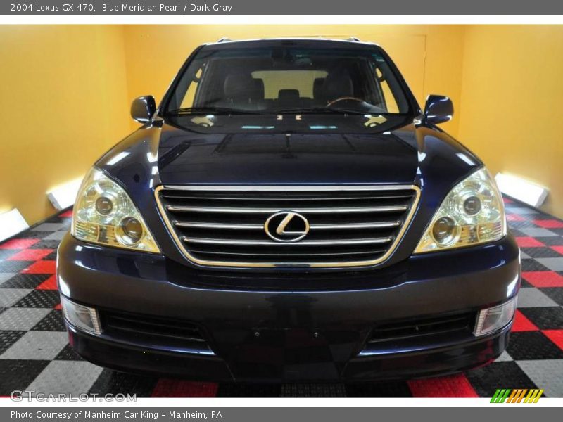 Blue Meridian Pearl / Dark Gray 2004 Lexus GX 470