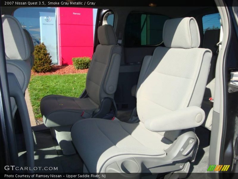 Smoke Gray Metallic / Gray 2007 Nissan Quest 3.5
