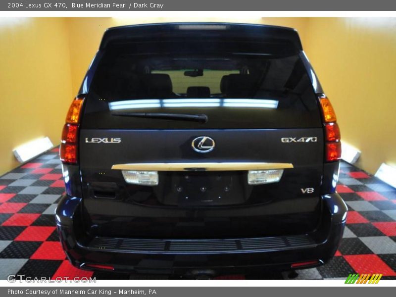Blue Meridian Pearl / Dark Gray 2004 Lexus GX 470