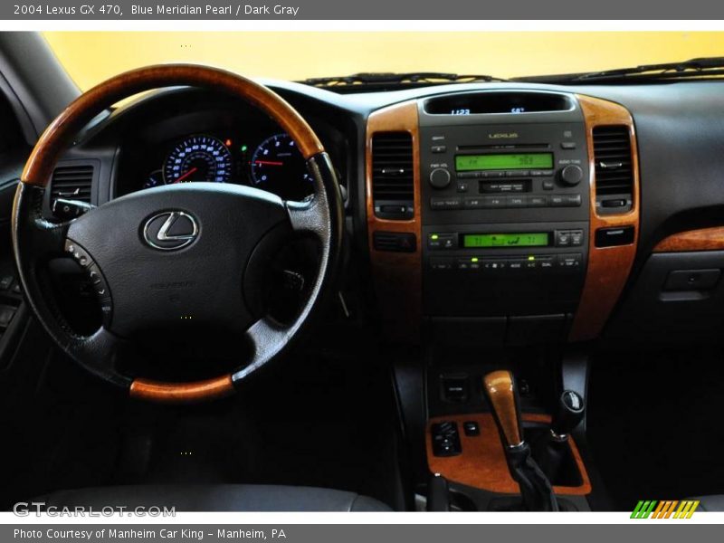 Blue Meridian Pearl / Dark Gray 2004 Lexus GX 470
