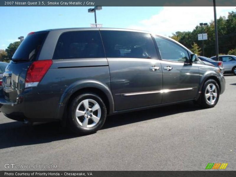 Smoke Gray Metallic / Gray 2007 Nissan Quest 3.5