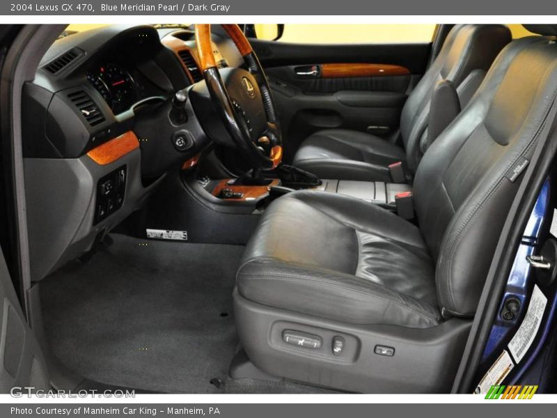 Blue Meridian Pearl / Dark Gray 2004 Lexus GX 470
