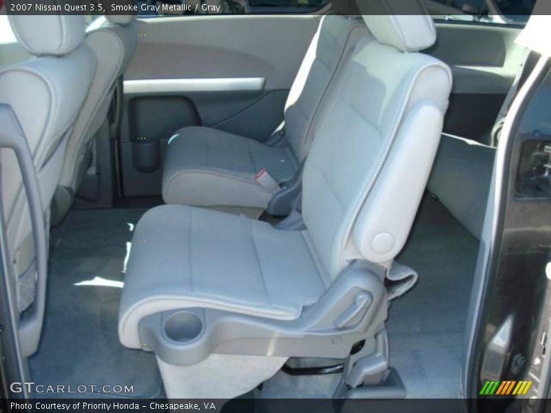 Smoke Gray Metallic / Gray 2007 Nissan Quest 3.5