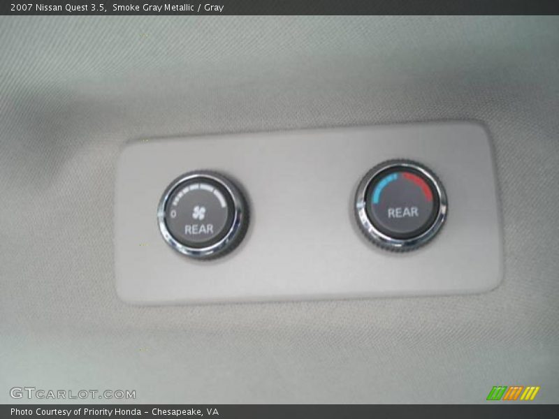 Smoke Gray Metallic / Gray 2007 Nissan Quest 3.5