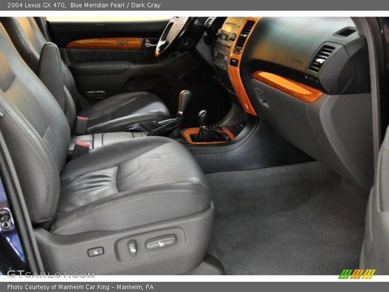 Blue Meridian Pearl / Dark Gray 2004 Lexus GX 470