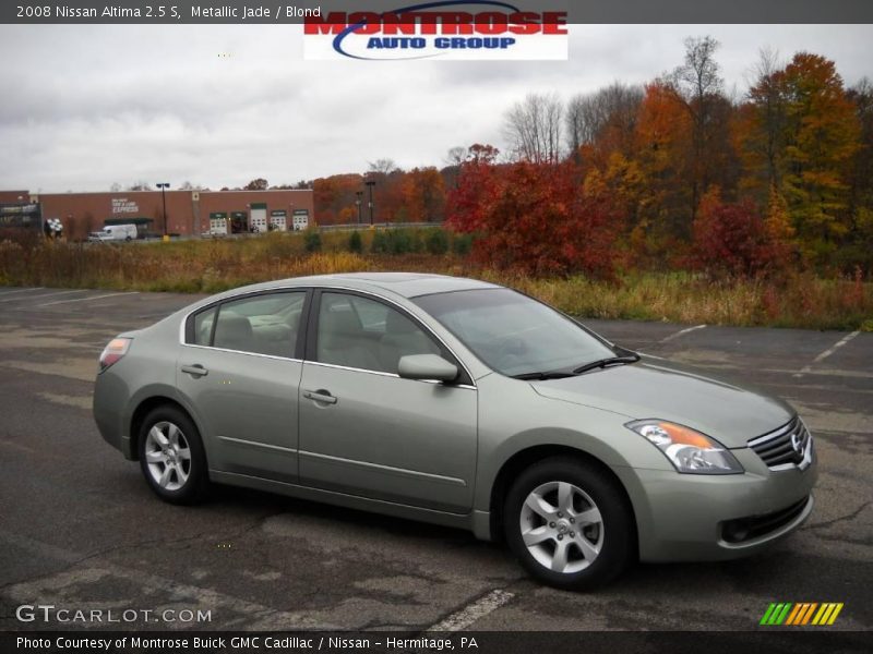 Metallic Jade / Blond 2008 Nissan Altima 2.5 S