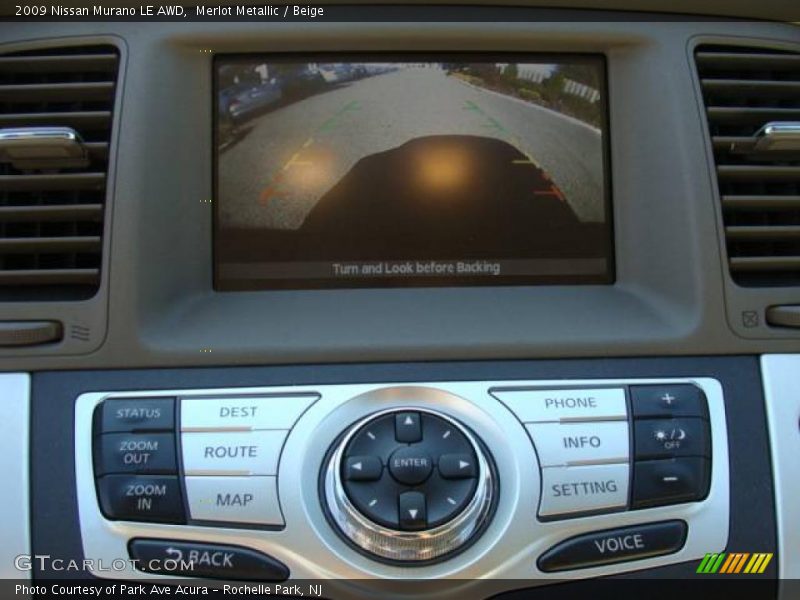 Merlot Metallic / Beige 2009 Nissan Murano LE AWD