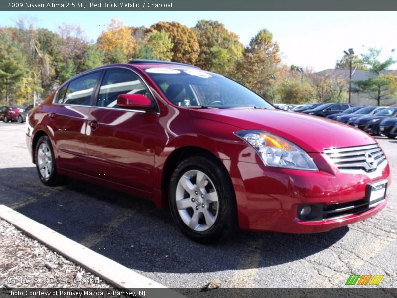 Red Brick Metallic / Charcoal 2009 Nissan Altima 2.5 SL