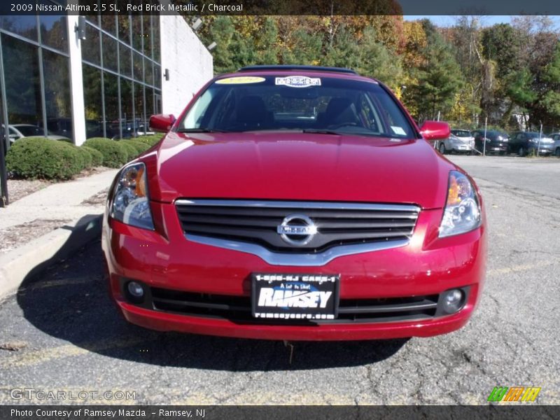 Red Brick Metallic / Charcoal 2009 Nissan Altima 2.5 SL