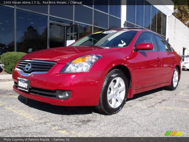 Red Brick Metallic / Charcoal 2009 Nissan Altima 2.5 SL